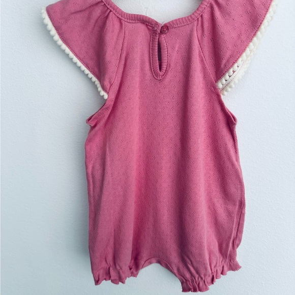 Chick Pea 2 Piece Set Rompers Summer Pink/Ice Cream Cones Size 3-6 Months NWT - Picture 11 of 15